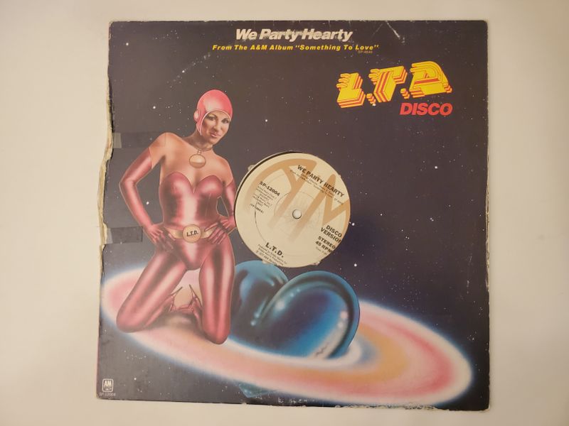L.T.D. We Party Hearty vinyl record